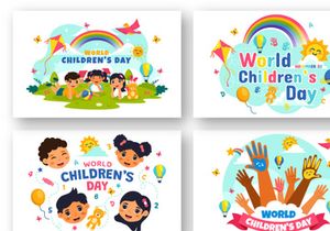 11 World Children's Day Illustration