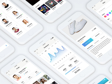 Sobo Mobile ui kit preview picture