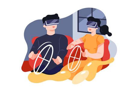 Virtual Reality Illustrations