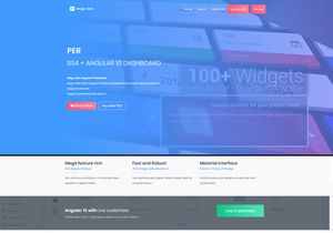 Mega Able Bootstrap 4 Admin Template