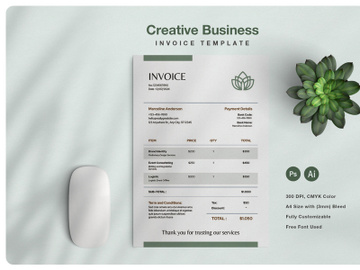 Professional Business Invoice preview picture