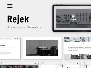 Rejek Business Keynote Template preview picture