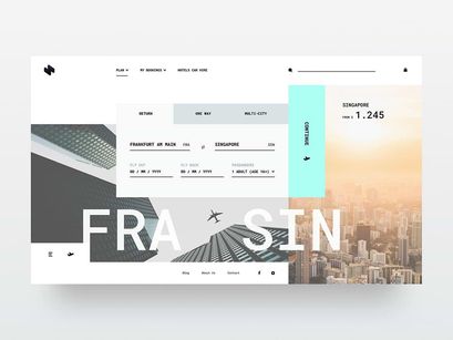 HeaderZ: A set of 20 free design heros