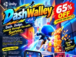 DashWalley v1.0 — Most Trending Unity Games Sale — 65% OFF! preview picture