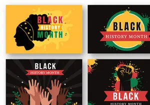 17 Black History Month Illustration