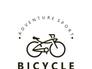 Bicycle icon template design inspiration. Bicycle store Quality symbol vector