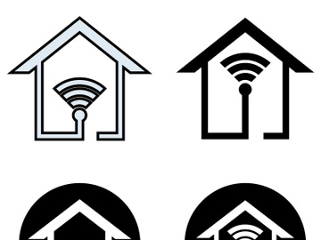 Smart home logo preview picture