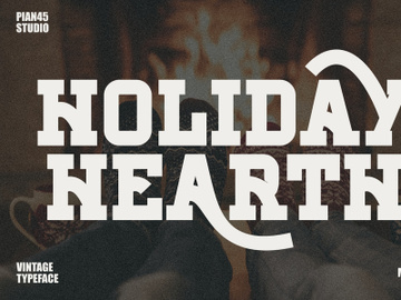 Holiday Hearth - Vintage Slab Serif preview picture