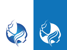 Beauty butterfly vector icon design