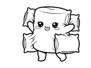 Cute toilet paper roll character crying vector illustration preview picture