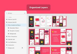 Crypto Wallet App Design