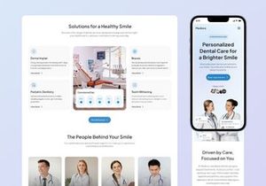 Mediora - Dental Clinic Landing Page