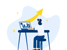 Manager Business Illustration concept