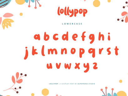 Lollypop - Display Font
