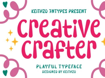 Creative Crafter Font preview picture