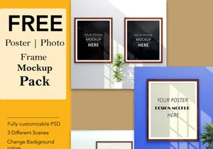 Photo Frame | Poster Mockup Pack