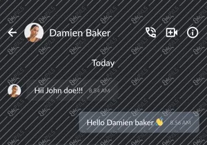 Messenger Mobile App Design.