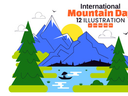 10 International Mountain Day Illustration preview picture