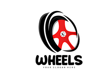 Tire Wheel Logo, Automotive Design preview picture