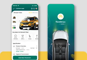 Cars Portal or Buy and Sell Cars Store Mobile App UI Kit