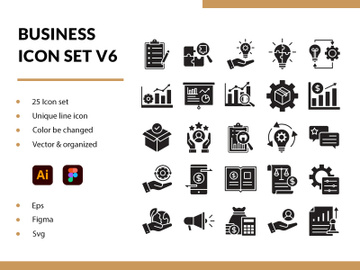 Business Icon Set V6 preview picture