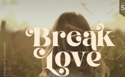 Break Love Display Font