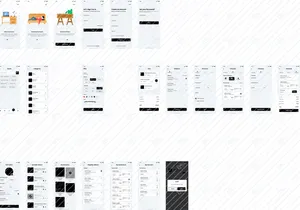 FabriXus-Furniture eCommerce Mobile App UI