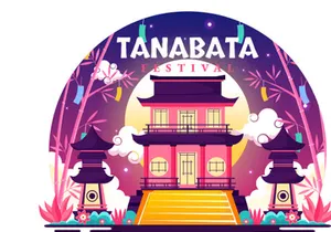 10 Tanabata Japan Festival Illustration