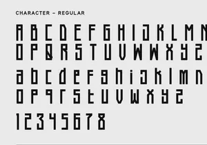 Equinox - Display Font