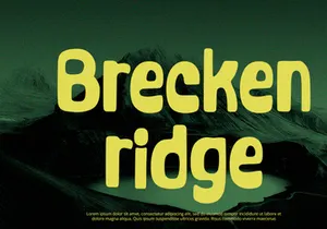 Granite - Bold Display Font