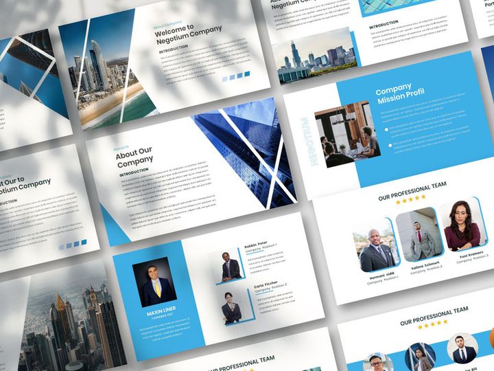 Negotium-Business Keynote Template