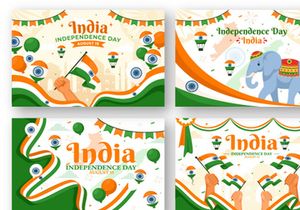 14 India Independence Day Illustration