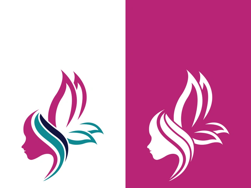 Beauty butterfly vector icon design