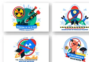 10 Total Elimination of Nuclear Weapon Illustration