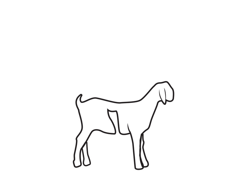 Goat Logo Template vector icon illustration design