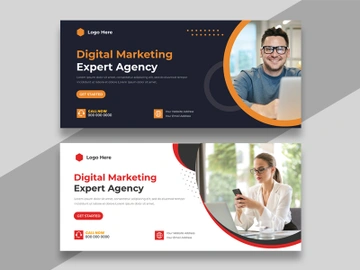 Digital Marketing Facebook Cover Banner Ver-15 preview picture