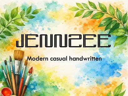 JENNZEE – Modern Casual Handwritten Font (TTF)