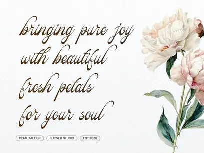 Pitholica Delicate | Classic Elegant Script
