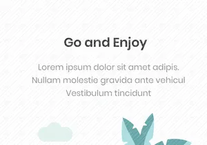 Reise-Onboarding-App-Bildschirme