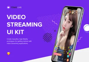 TOMO Video Streaming UI Kit