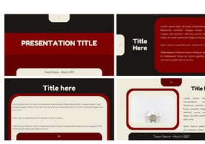 Tee Presentation Template
