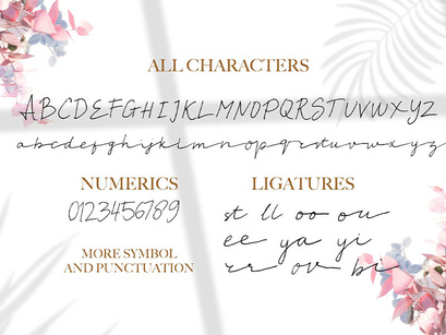 Moriana - Handwritten Script Font