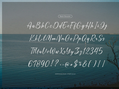 Blessing Blues | Vintage Handwritten