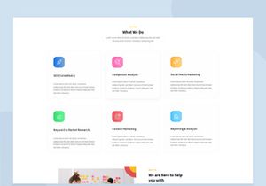 Enlition - SEO/Digital Agency Landing Page