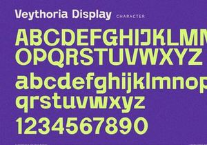 Veythoria - Display Font