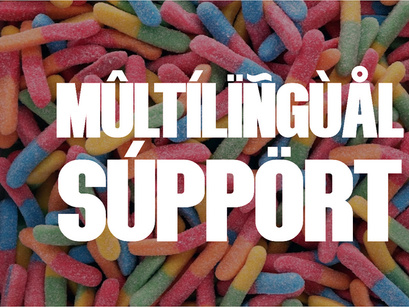 Candy Hunter - Ultra Condensed Sans Serif