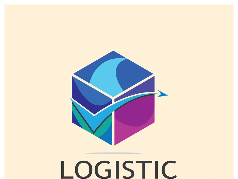logistics logo icon illustration vector design  distribution symbol  delivery of goods  economy  finance
