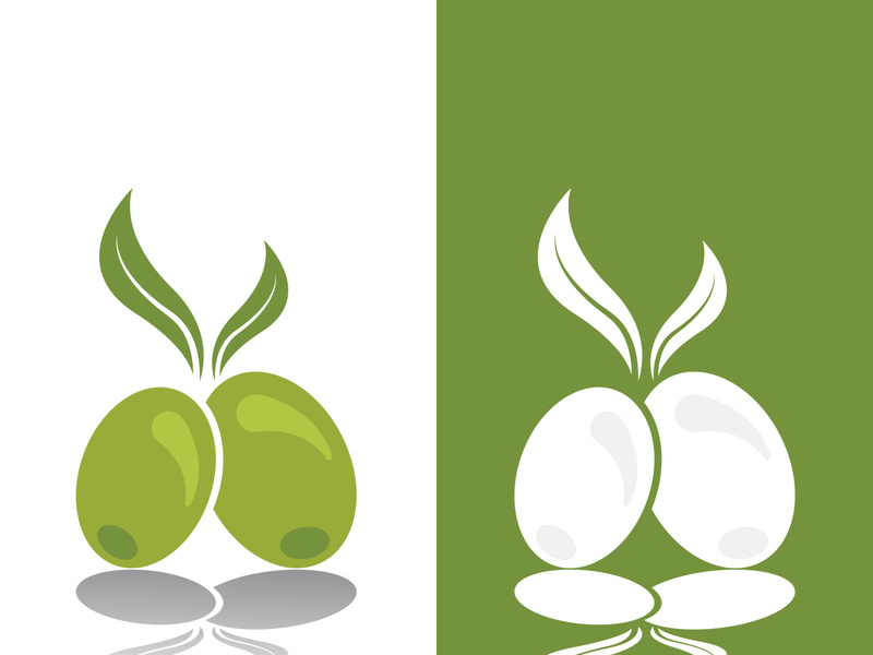 Extra virgin olive oil logo icon design vector illustration
