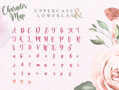 Virgi Ella - Lovely Calligraphy Font