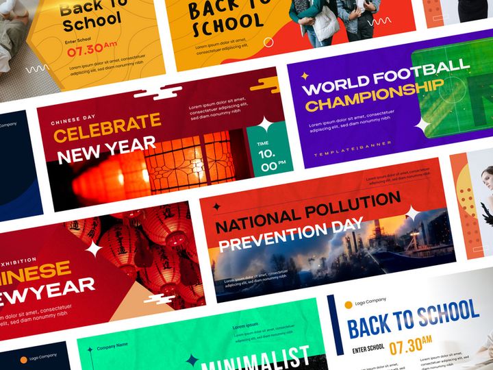 Creative Banner Design Template Vol. 5